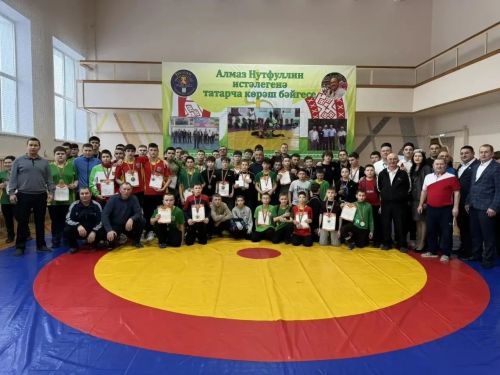 Нотфуллин Алмаз Рашит улы истәлегенә көрәш буенча район беренчелеге узды