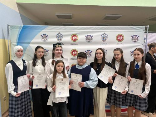 Балтач укучылары  татар теленнән республика олимпиадасының йомгаклау этабы җиңүчеләре һәм призерлары булды