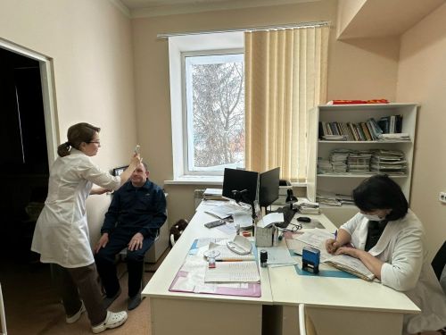 Балтачта «МДСУ-1» оешмасы хезмәткәрләре  медицина тикшерүе узды