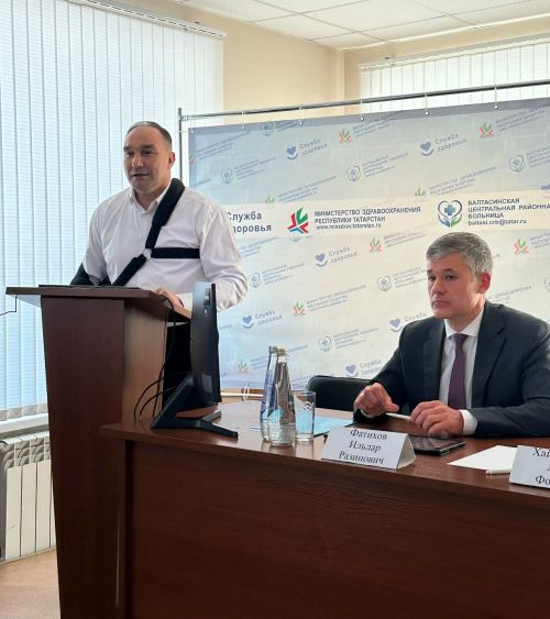 Балтач районы үзәк хастаханәсендә 2025 елга нәтиҗәләр ясалды