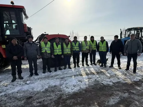«Бөрбаш»лылар техника төзеклеге буенча имтихан тотты