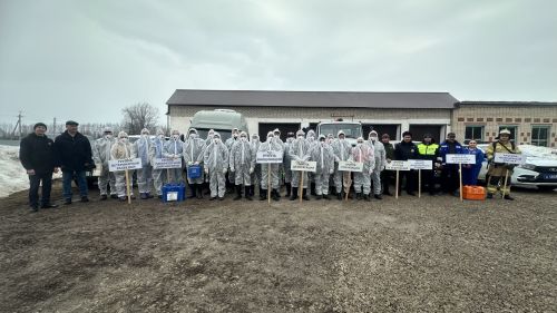 Балтачта йогышлы чирләрне кисәтү максатыннан штаб өйрәнүләре узды