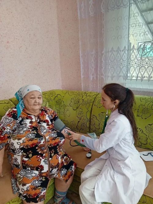 Арбашта табиблар пациентларның өйләренә килеп тикшерде