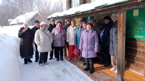 «Наз»да ял итүчеләр “Мирхәйдәр Фәйзи” музеенда сәяхәттә булып кайттылар