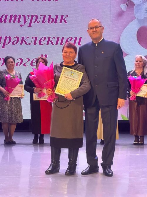 Балтачта гүзәл затларны хөрмәтләделәр