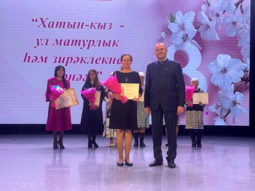 Балтачта гүзәл затларны хөрмәтләделәр