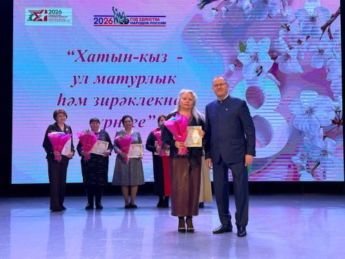 Балтачта гүзәл затларны хөрмәтләделәр