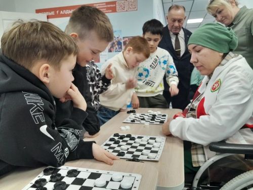 Шубан мәктәбендә  беренче тапкыр шашка ярышы узды