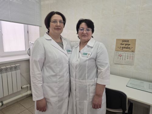 Процедуралар кабинетында эшләүче кызларыбыз