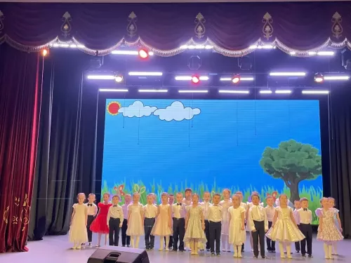 Район мәдәният үзәгендә икенче номерлы балалар бакчасының  отчет-концерты булды