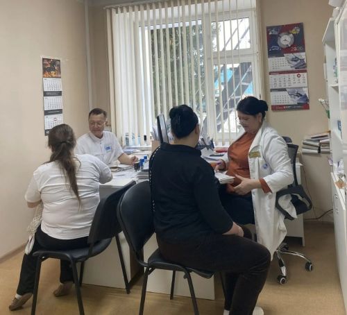 «Сорнай» һәм «Алга»җәмыятьләре хезмәткәрләренә медицина тикшерүе уздырдылар.