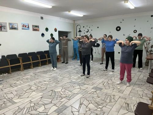 Чепьядагы социаль-тернәкләндерү бүлеге хезмәткәрләре «Тормышка 10 000 адым» Бөтенроссия акциясенә кушылды