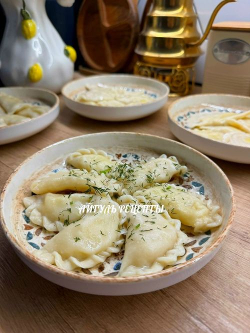 Мантый, пилмән, варениклар өчен камыр рецепты