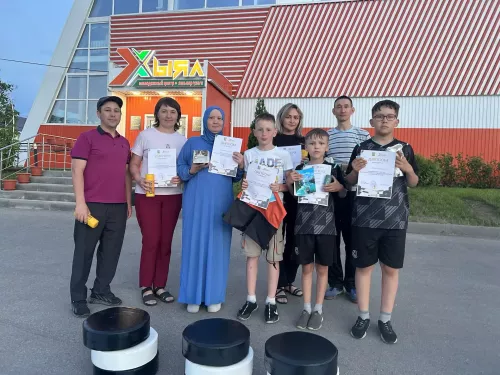 Балтачта «Гигант шашкалар» уены узды