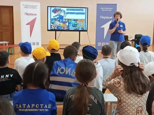 Балтачта яшь инспекторлар отряды каникул вакытында да эшчәнлекләрен дәвам итә