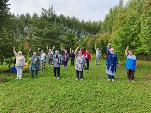 «Наз» социаль-тернәкләндерү бүлегендә һәр иртә иртәнге зарядкадан башлана