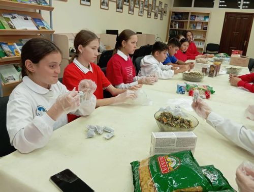 Балтач китапханәсе махсус хәрби операциядәге егетләргә гуманитар ярдәм тутыруны оештырды