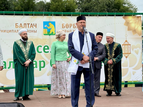 Бөрбаш авылында Россиякүләм мөселман балалар Сабан туе узды