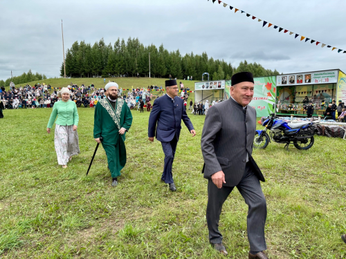 Бөрбаш авылында Россиякүләм мөселман балалар Сабан туе узды