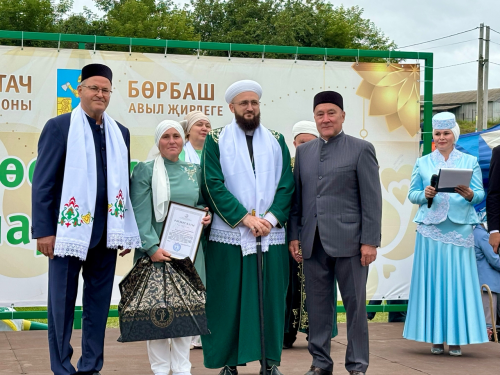 Бөрбаш авылында Россиякүләм мөселман балалар Сабан туе узды