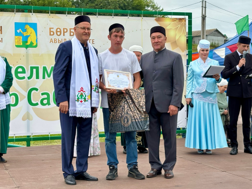 Бөрбаш авылында Россиякүләм мөселман балалар Сабан туе узды
