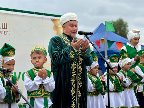 Бөрбаш авылында Россиякүләм мөселман балалар Сабан туе узды