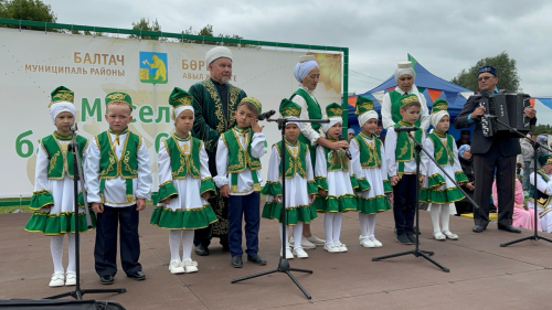 Бөрбаш авылында Россиякүләм мөселман балалар Сабан туе узды