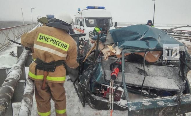 Татарстанда йөк машинасы катнашындагы авариядә бер кеше һәлак булган