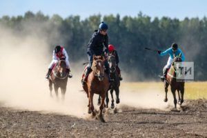 Абау! Сабантуйга килгән кешеләрне ат таптаган