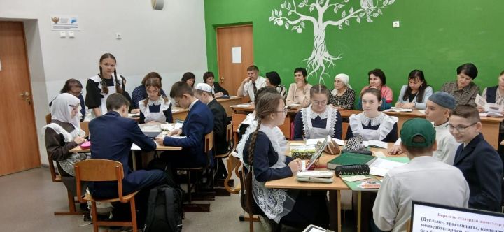 Бөрбаш мәктәбендә район семинары узды