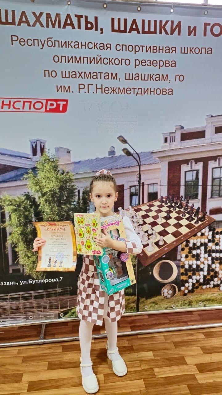 Арина - Балтачның өметле шахматчысы