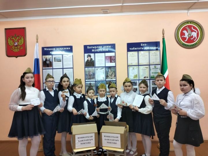 Көшкәтбашлылар авылдашларына гуманитар ярдәм озаткан