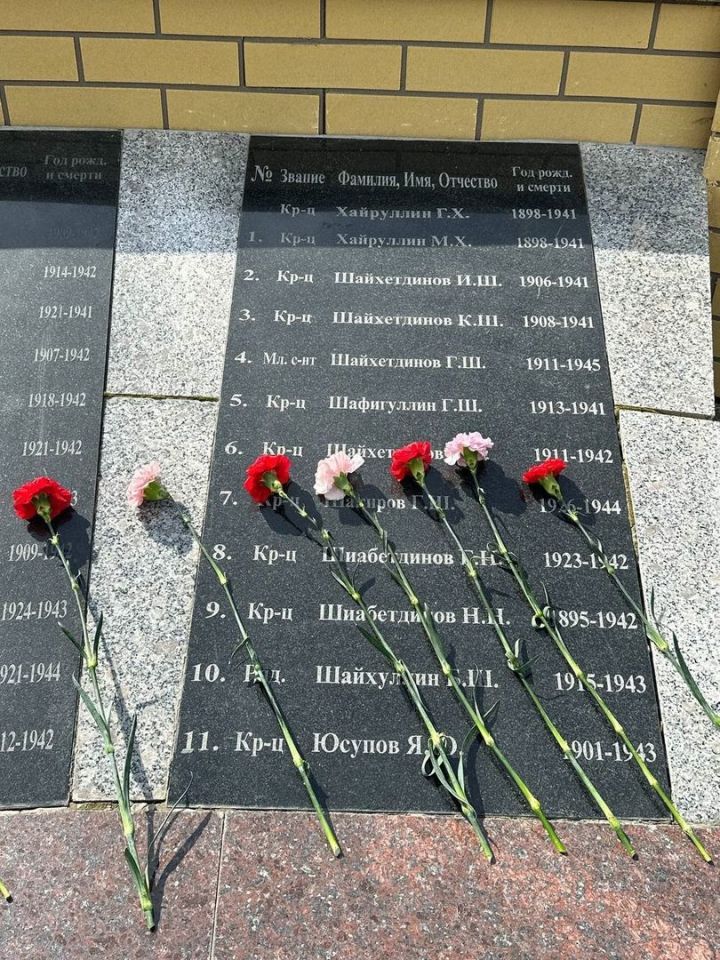 Балтачта көн саен «Батырлар аллеясы»нда яуда ятып калган каһарманнарыбыз истәлегенә чәчәкләр салачаклар