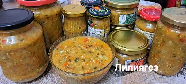 Лилия Әскаровадан релиш (кыярдан икра) рецепты