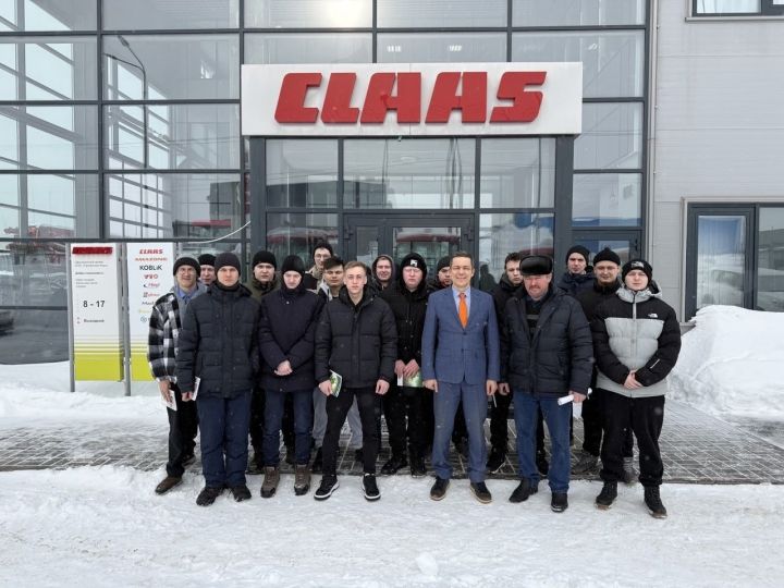 Арча аграр-сәнәгать һөнәр көллиятенең 2нче филиалы студентлары «Казаньсельмаш» заводында булдылар