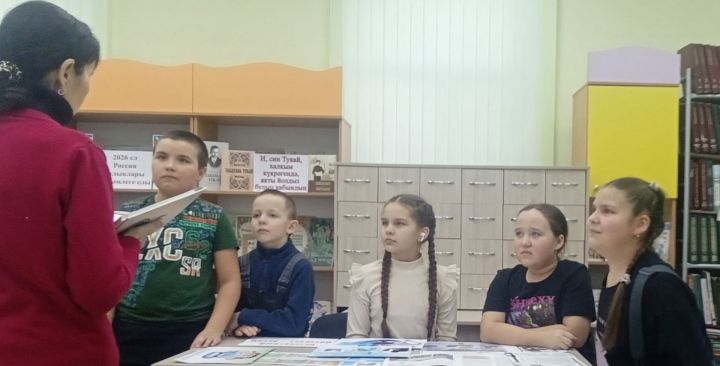 Борнак авыл китапханәсендә «Балаларга - куркынычсыз интернет!» исемле мәгьлүмат сәгате үткәрелде