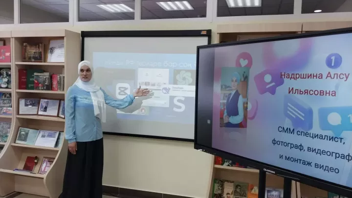 Балтач үзәк зурлар китапханәсендә кызлар өчен очрашу узды