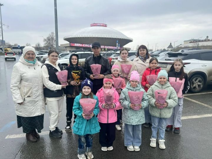 Балтач балалары Казанга циркка барды