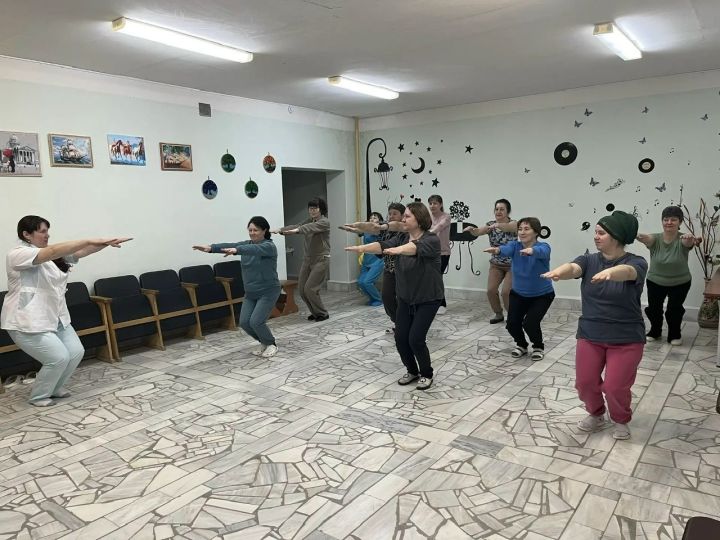 Чепьядагы социаль-тернәкләндерү бүлеге хезмәткәрләре «Тормышка 10 000 адым» Бөтенроссия акциясенә кушылды
