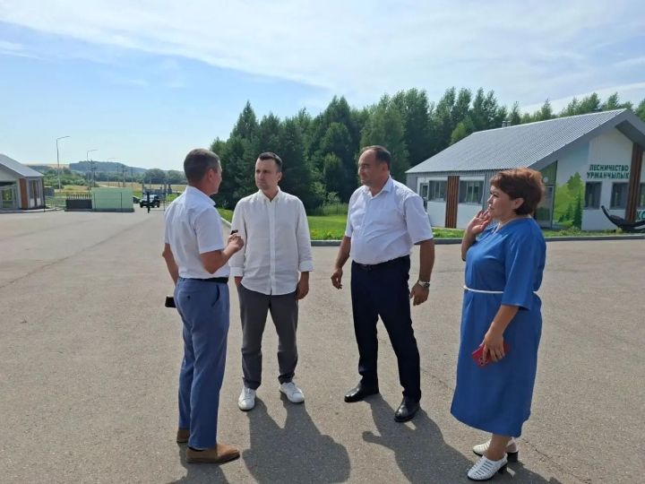 «Романтик» лагере башкала кунагын кабул итте