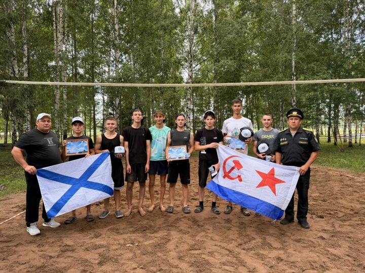 Балтачта хәрби диңгез флоты көне уңаеннан пляж волейболы ярышы узды